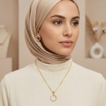 نیم ست حلقه ای نگین دار