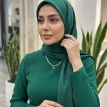 گردنبند دم وال + مروارید پرورشی