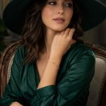 دستبند با پلاک طلا