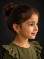 گوشواره بچه گانه لاو کارتیه
