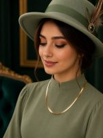 گردنبند هرینگبون مردانه /زنانه(اسپرت)