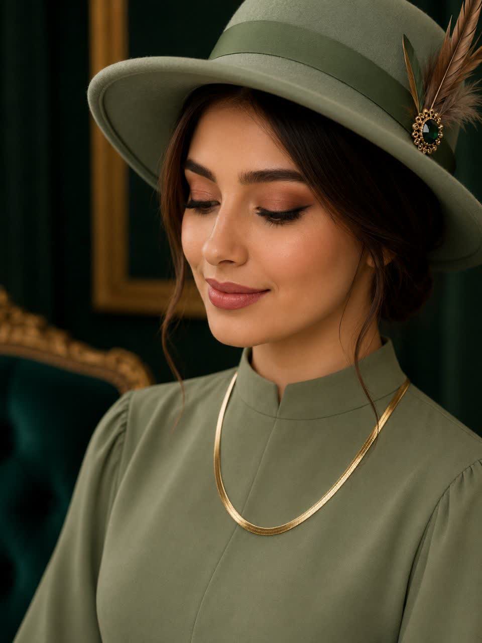 photo27942978843 گردنبند هرینگبون مردانه /زنانه(اسپرت) - Image 1