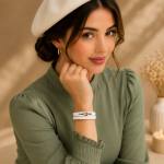 دستبند چرم