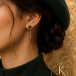 گوشواره کرلی قلبی