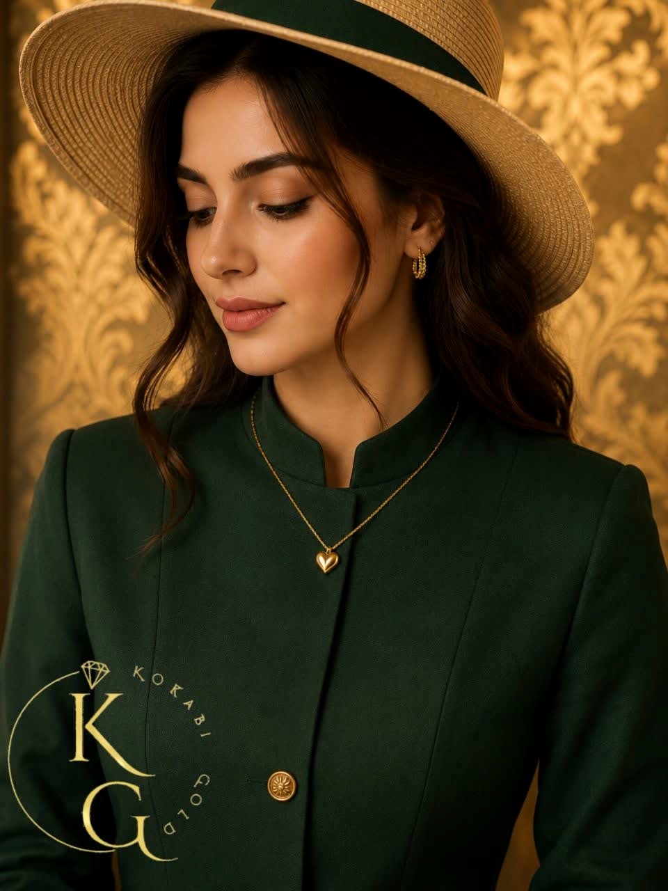 31 گردنبند مینیمال قلبی - Image 1